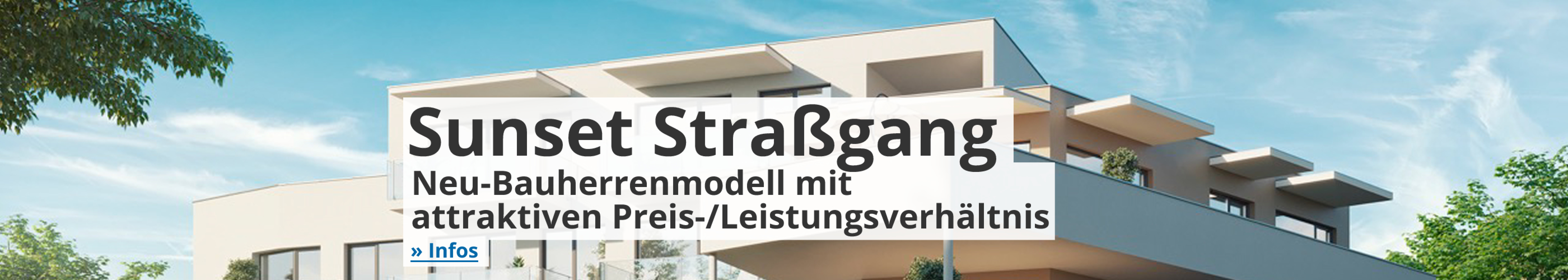 Sunset Stragang - Neu-Bauherrenmodell